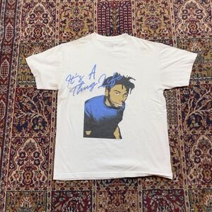Rare Brockhampton Its A Thug Life Iridescence Tour Merch‎ White T-Shirt Mens M